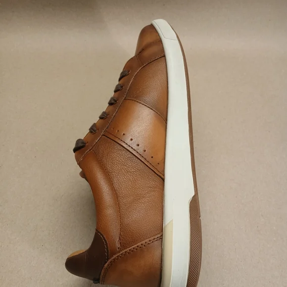 Florsheim Tan Leather Sneakers - Picture 11 of 13